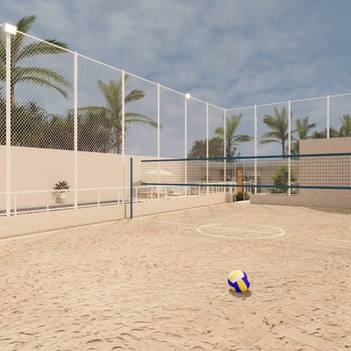 Quadra Poliesportiva de Areia